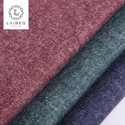 China 2019 Stock Low Price Herringbone 50% Wool Herringbone Fabric For Overcoats for sale