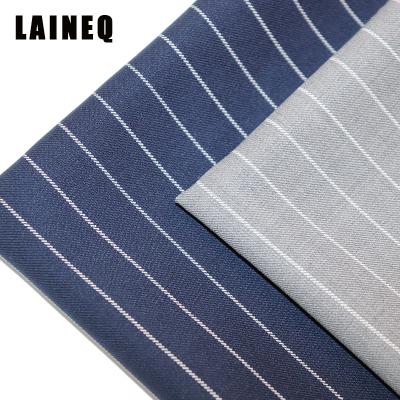 China Stripe Sheep Wool Stripe Suiting Cloth Western Formal Wear For Men for sale