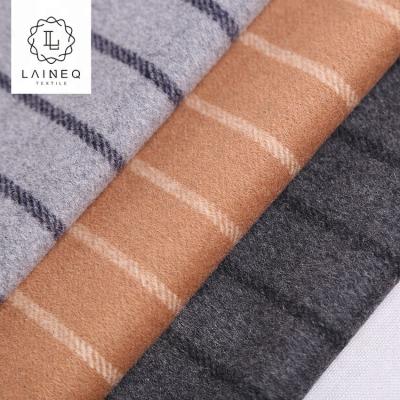 China Classic Chalk Stripe Multi Stripe Color Merino Wool Fabric For Pants for sale