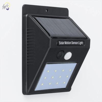 China Tempered Glass 20/30/48 LED Solar Wall Lamp PIR Motion Sensor Lights Outdoor Waterproof Garden Yard Garage Led Energy Saving Solar Light for sale