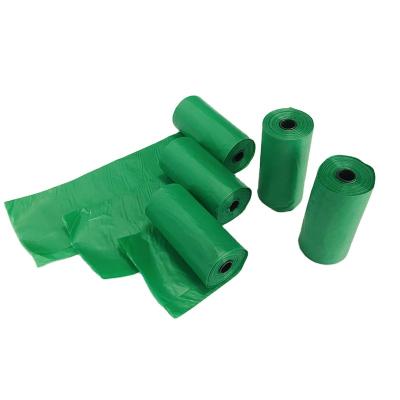 China Sustainable Eco - Friendly Biodegradable Pet Cleaning Portable Odorless Pet Poop Bags for sale