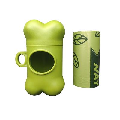 China Viable Custom Wholesale Bone Shaped Dog Waste Bag Holder for sale