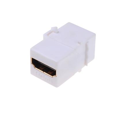 China Camera Network Ethernet Female To Hdmi Female Standard Us Size Keystone Jack for sale