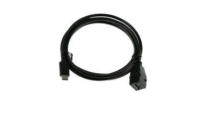 China Mobile Phone /Computer Monitor Short USB 3.0 Cable USB A Jack To C Plug USB Keystone Type C for sale