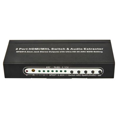 China Up To 7.1Ch Digital Surround On Hdmi Output Hdmi Audio Seamless Quick Changer AAH-132A for sale