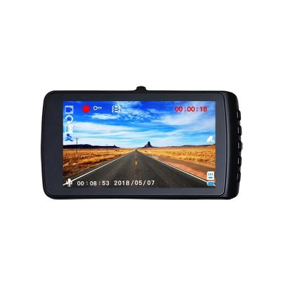 China Zinc Alloy + ABS Firstscene V5F 4 Inch Full HD 1080P Cam Dash Dual Lens Screen Car DVR Camera Drive VCR With Night Vision WDR G-sensor for sale