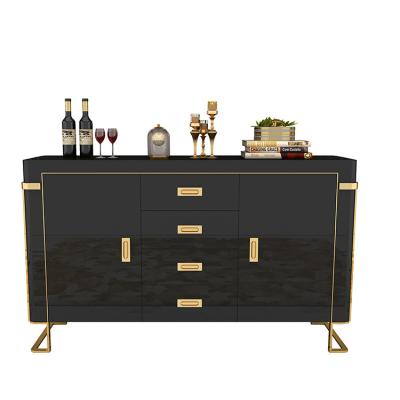 China Modern Foshan Style Luxury Metal Kitchen Sideboard High End And Luxury American Cabinet Furniture Cheap Sideboard Dining Sideboard for sale