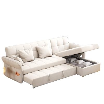 China Cooling Nordic Style Living Room Furniture Three Seats Lazy Boy Sofa Bed Upholstery Fabric for sale