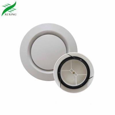 China Contemporary Waterproof Round Plastic End Cap Bathroom Vent for sale