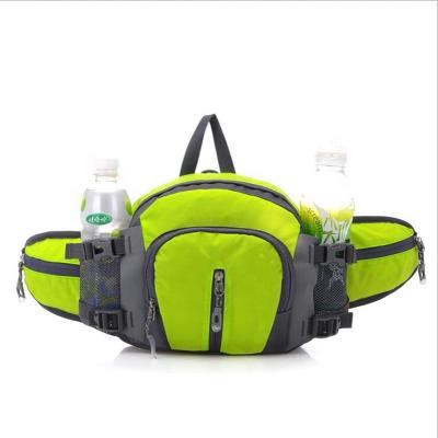 China Fashion Increasing Waist Bag Fanny Pack With Water Bottle Holder For Running Men Women And Dog Walking Can Stand Bag for sale