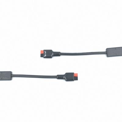 China Customize female plug andersons DC power cable 5.5*2.1 DC power cable 5521 Y splitter DC cable for sale