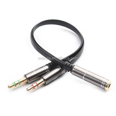 China Dongguan factory 2 speaker in 1 audio cable for audio video for sale