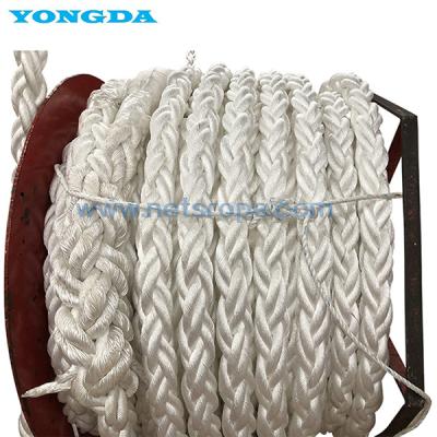 China 8-Strand Polyolefin-Faser-Seil der Mischungs-ISO10572-2009 [E] zu verkaufen