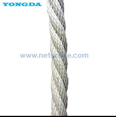 China Polyolefin-Faser-Seil ISO 10572-2009 [E] Mischungs-4-Strand zu verkaufen