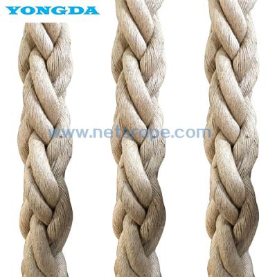 China Corda branca do sisal 8-Strand de GB/T 15029-2009 à venda