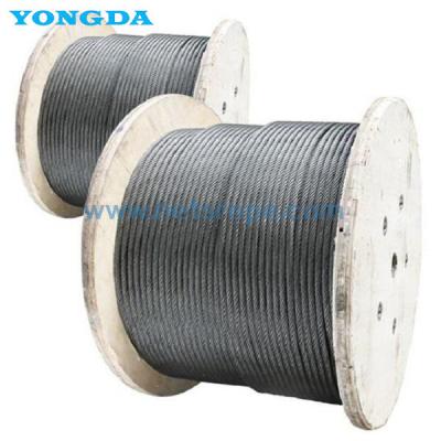 China 3 x 19 galvanizaram cordas de fio de aço 28mm para o corrimão da estrada à venda