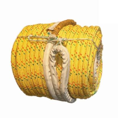 China Ship Towing And Mooring Uhwpe Rope 110mm Dia en venta