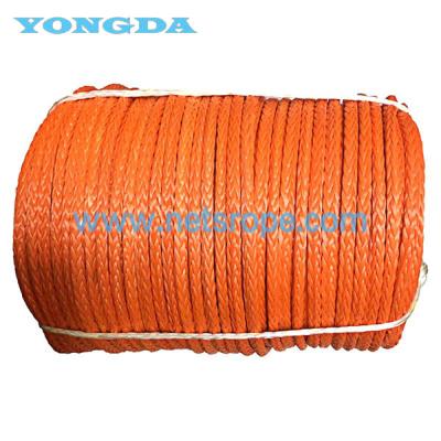 China Strong 4mm Braided UHMWPE Fishery Rope/Lead Rope for Fishing Ship/Trawling/Trawl Fishing for sale