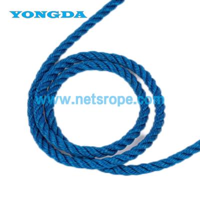 Chine 16mm 3 Strand PP Fishing Rope For Mooring Boats/Buoy Mooring/Trawling/Longline Fishing à vendre