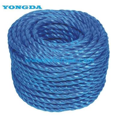 China 14-50 mm Corda de elevação torcida de 3 suportes de PP sem suporte para elevação/fixação/segurança/industrial/construção à venda