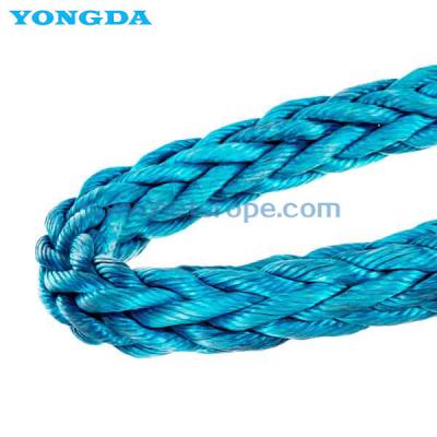 China Super Strength 12 Strands HMPE Ship Mooring Rope/Vessel Mooring Line With UV & Chemical Resistance for sale