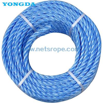 China GB/T8050-2017 8 strand polypropylene monofilament fiber ropes for sale