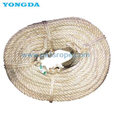 China Funções pesadas GBT15029-2009 Corda de sisal branco de 4 fios para trabalhos difíceis à venda