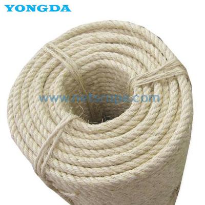 Κίνα ISO1181-2004[E] 4-Strand Hawser τοποθετημένο σχοινί Sisal προς πώληση