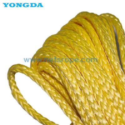 Κίνα 12-Strand Polypropylene Monofilament Fiber Rope with Lightweight, High Strength, and UV-Resistant Marine Rope προς πώληση