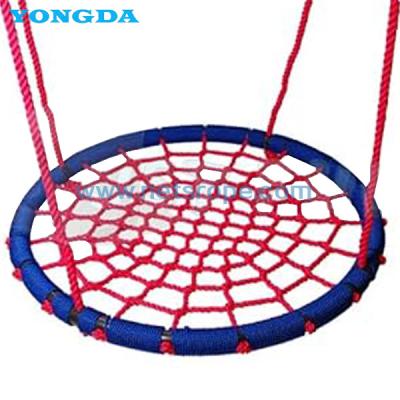 China Safe Children Playground Rope Net Swing Seat Commercial Garden Park Yard for sale