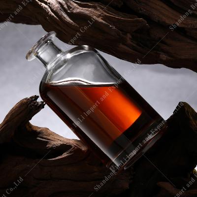 China High Quality Customized Beverage Hot Sale Liquor Bottle For Tequila 700ml 750ml 1000ml Whiskey Brandy for sale