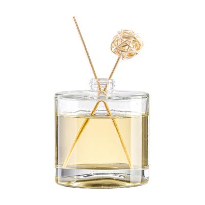 China Gift & Luxury Craft 100ml 200ml Clear Aromatherapy Perfume Reed Diffuser Glass Bottle for sale