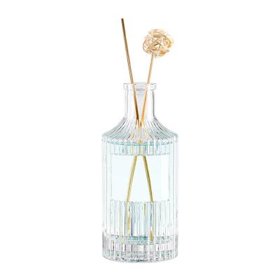 China Gift & Hot Selling Craft Reed Diffuser Bottles 120Ml/150Ml Or Customized Sizes Clear Glass Round Or Square Ceramic Reed Diffuser Bottle for sale