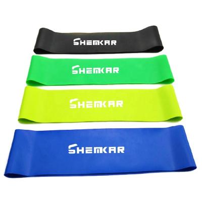 China New Trend Fitness Exercise Natural Latex Home Workout Glute Exercise Fitness Resistance Loop Bands for sale