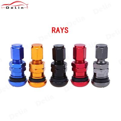 China Aluminum Alloy RAYS Custom Tire Valve Stem Automobile Spare Parts For Racing Car Wheel Valve for sale