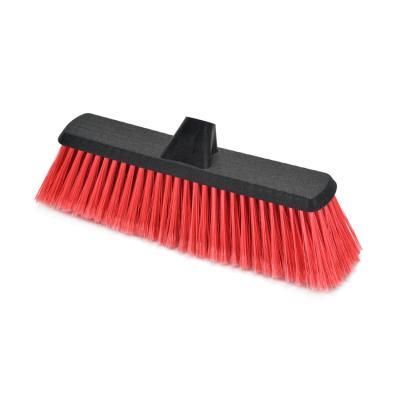 China New Design Straight Industrial Push Broom Use Broom Monofilament With Broom Dustpan for sale