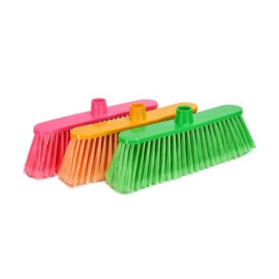 China Straight Household Cleaning Combined Broom Dustpan Set Supplier Plastic Broom Dustpan for sale