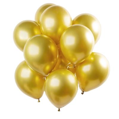 China Beautiful Colorful Balloons Latex Balloons Metallic Chrome Birthday Balloons For Birthday Wedding Party for sale