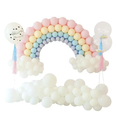 China Beautiful Fast Shipping Colorful 10 Inch Latex Balloons Party Baby Shower Light Blue Balloons Birthday Decorations Balloon for sale