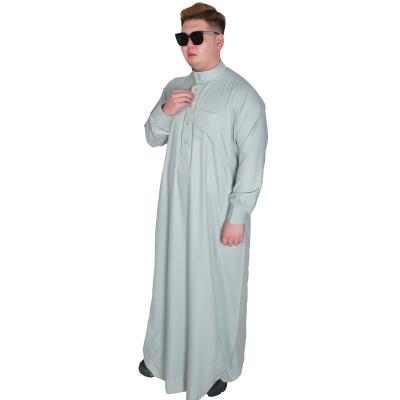 China 30003# robe men kaftan thoube Khaleeji official sale muslim arabic hot modern casual eeb dress of prince Qater thobe Islamic La' for sale