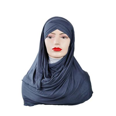 China Fashion cotton hijab lady fashion muslim headscarf women muslim women cotton hijab Isliam tudung tudung shawl/hijab bawal for sale