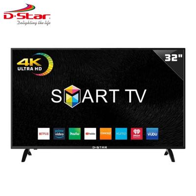 China universal plasma television 32 inch flat screen UHD 1080p smart android led tv with wifi 32 inch for sale