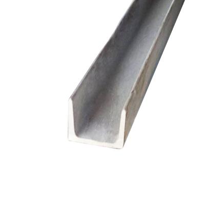 China Customized S355 Q235 Q195 A36 U Channel Profile C Low Carbon Steel Construction Beam for sale