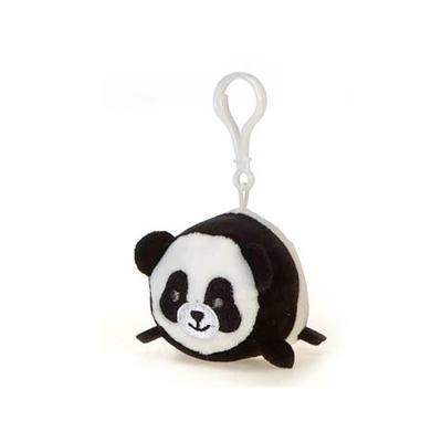 China Cheap Hanging Cute Plush Custom Key Chain Mini Plush Panda Keychain Toy for sale