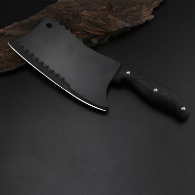 China Durable Anti-rust Stainless Steel Kitchen Vegetable And High Carbon Meat Cleaver Knife for sale