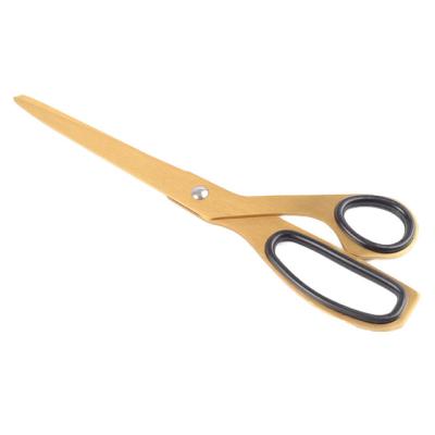 China Wholesale DIY Stationery Cutting Brass Sewing Office Retro Gold Scissors for sale