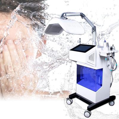 China Exfoliators 8 IN 1 Skin Care Hot Hydraulic Dermabrasion Facial Face Peeling Pdt Led Photon Therapy Machine Beauty Facial Apparatus for sale