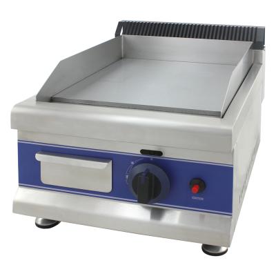 China Professional Commercial Kitchen Equipment Supply Convenience To Use Stainless Steel Gas Commercial Frytop Griddle for sale