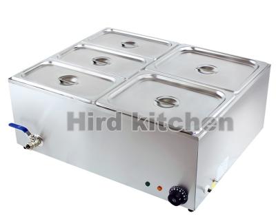 China Commercial Kitchen Equipment 3/4 Tanks Electric Bain Marie Heater Bain Marie /Food Supply for sale