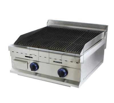 China Commercial Gas Lava Stone Rock Hoting Food Gas Barbecue Grill Grill for sale